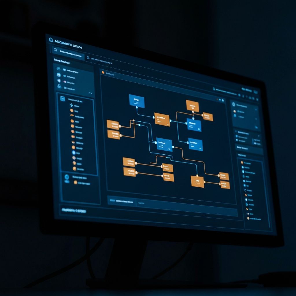 AI automation dashboard interface